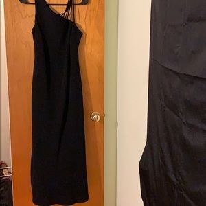 Black evening dress